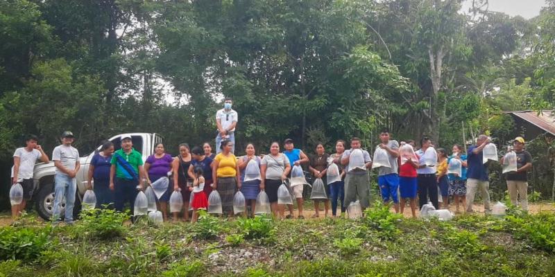 Apoyan producción acuícola en Petén