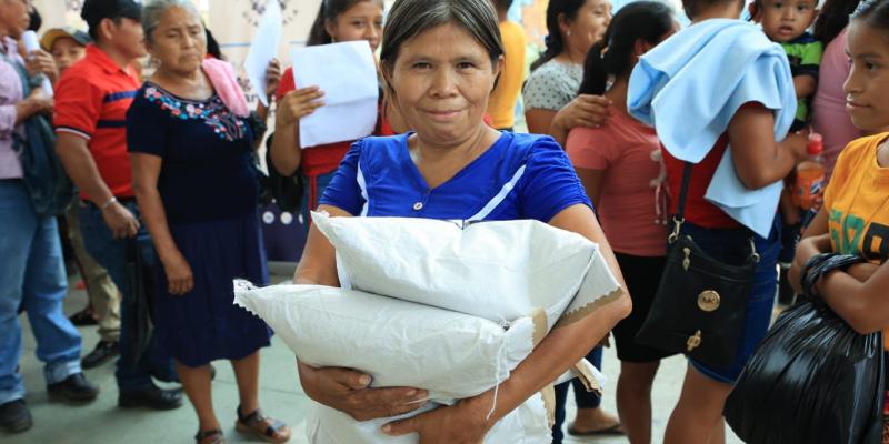 Insumos agrícolas para la región Chortí apoyarán el desarrollo de las familias