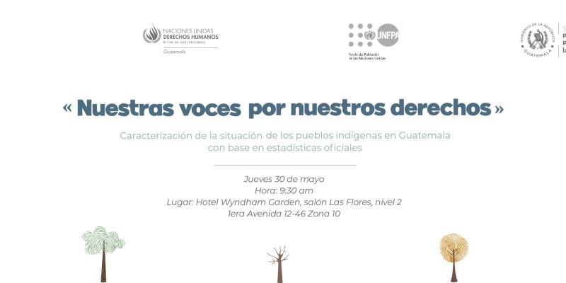 Presentación del Informe nuestras voces por nuestros derechos