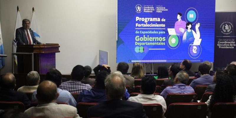Ejecutivo fortalecerá capacidades de gestión en los Gobiernos Departamentales