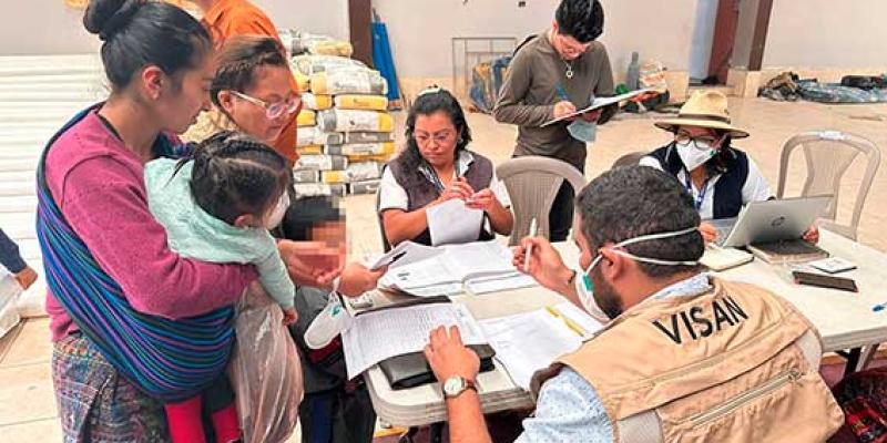 Coordinan segunda entrega de alimentos para combatir la desnutrición aguda