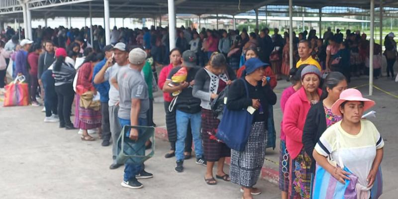 Continúa en Quetzaltenango la entrega de asistencia alimentaria