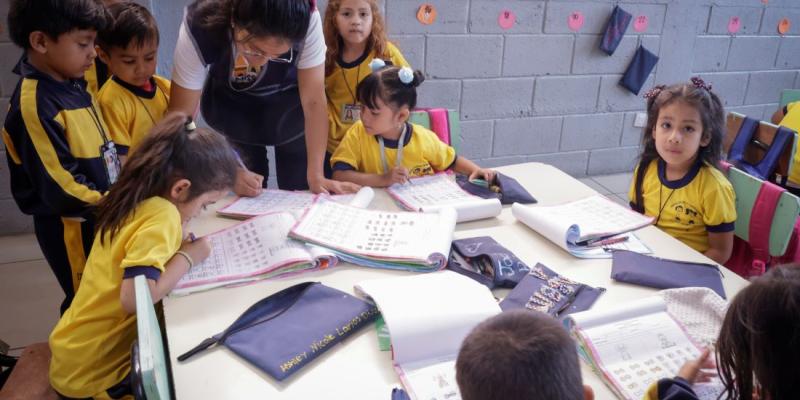 Escuela remozada