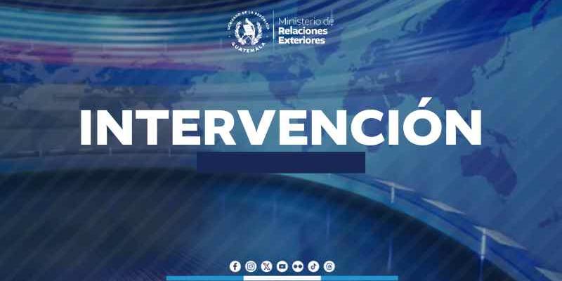 intervención