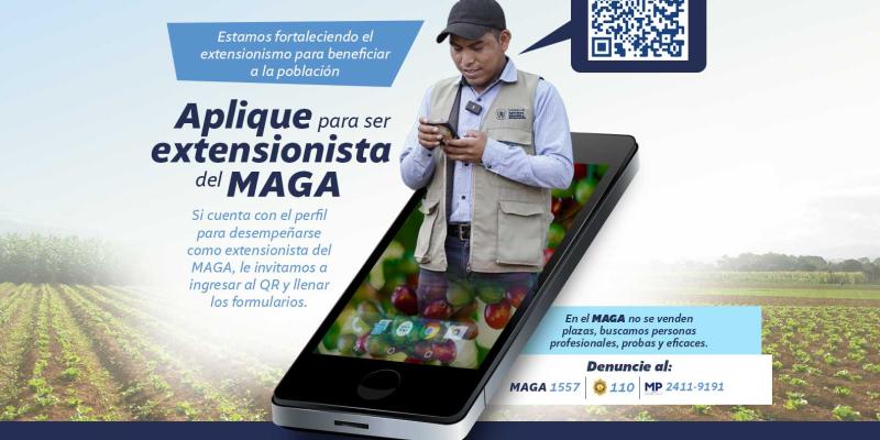 Aplique para ser un extensionista