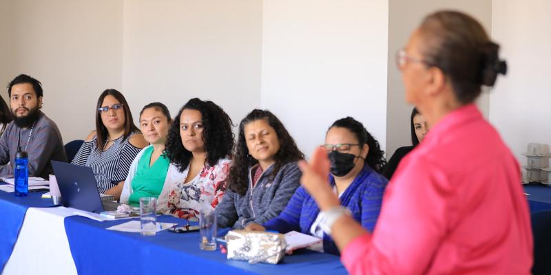 La organización CRS estuvo a cargo de la capacitación