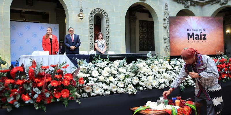 Celebran el Día Nacional del Maíz