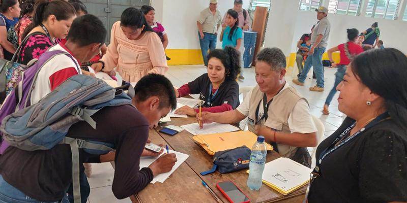 Continúa la ayuda de asistencia alimentaria
