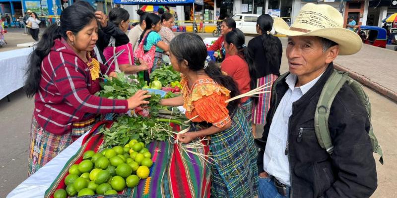 Quiché celebra la Feria del Agricultor