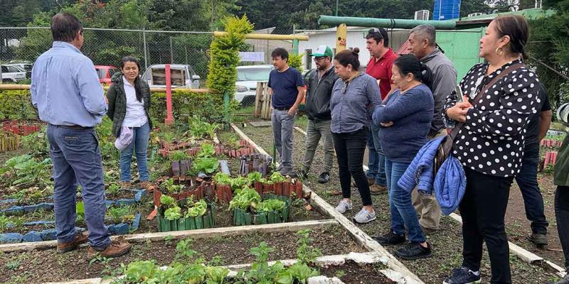 Estudiantes de INTECAP visitan Granja Integral Agropecuaria