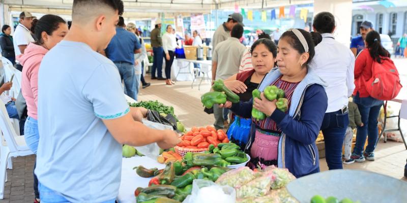 Feria del Agricultor beneficia a más de dos mil productoras y productores 