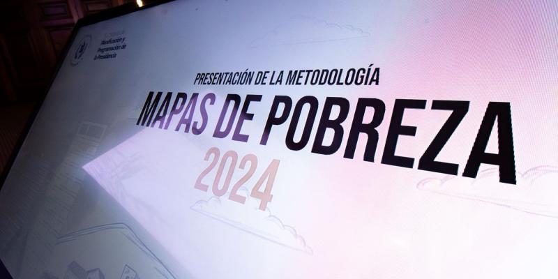 Actualización de los mapas de pobreza está a cargo de equipo interinstitucional. 