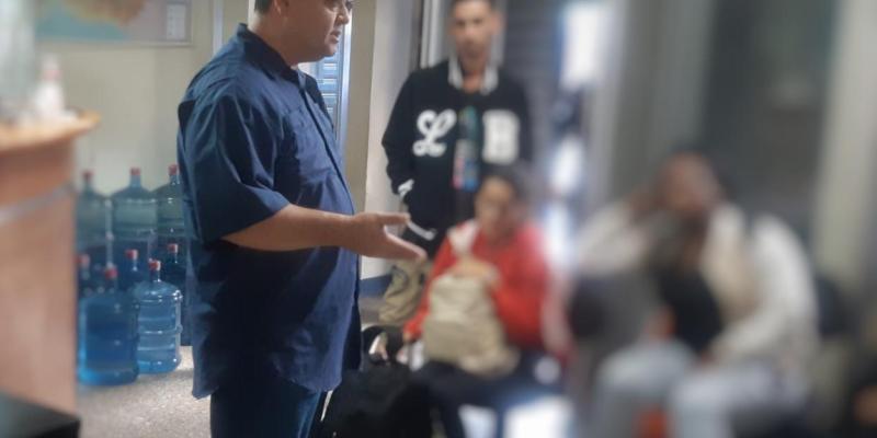 21 migrantes extranjeros son recibidos en el CAMIEX