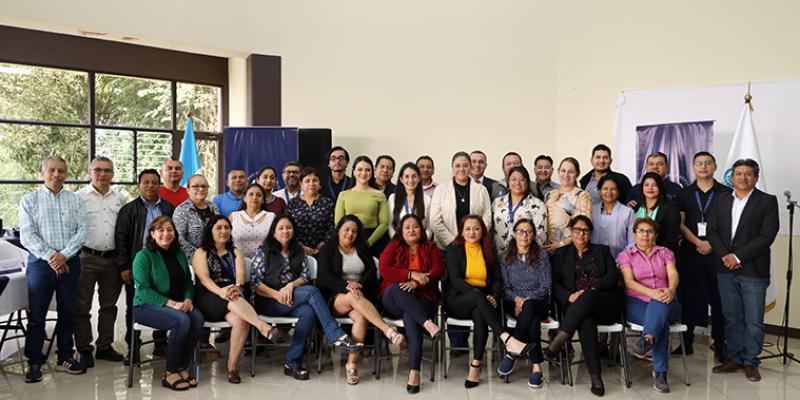 La Directora de la ONSEC participó en la clausura de la capacitación.