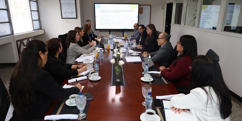 En la reunión se estableció la metodología del proceso de análisis