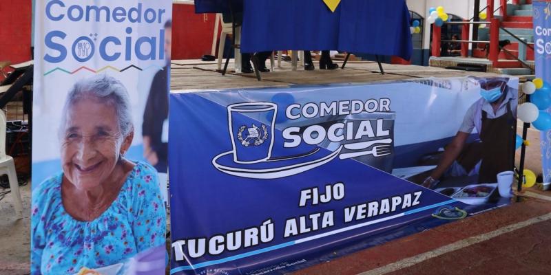 Comedor Social fijo Tucurú Alta Verapaz