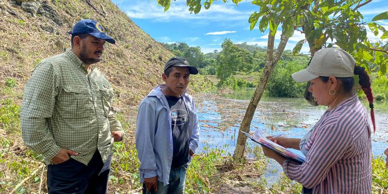 En el sur de Petén monitorean daños en cultivos tras el paso de la tormenta Sara