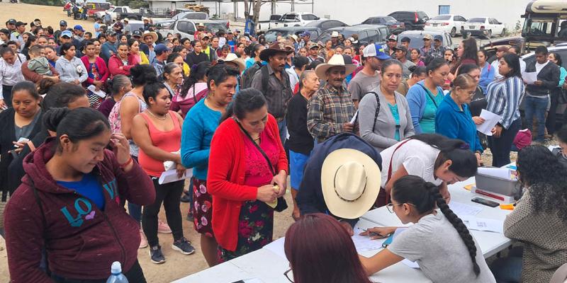 Entregan alimentos a familias con inseguridad alimentaria en El Progreso
