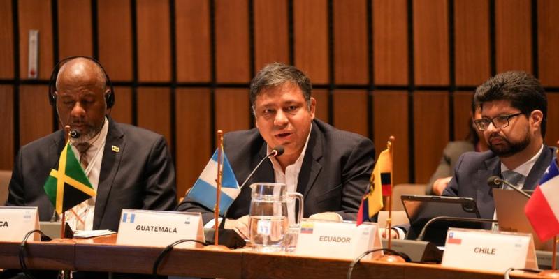 El titular de SEGEPLAN, Carlos Mendoza, participó en la Trigésima Reunión de la Mesa Directiva del Consejo Regional de Planificación de ILPES-CEPAL