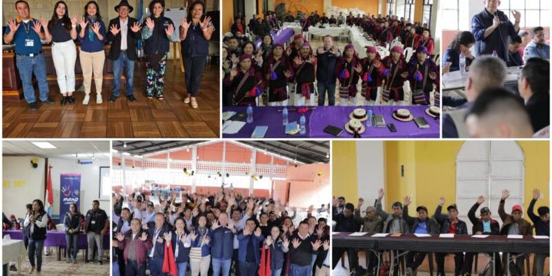 Mano a Mano avanza a más municipios de Quiché y Huehuetenango