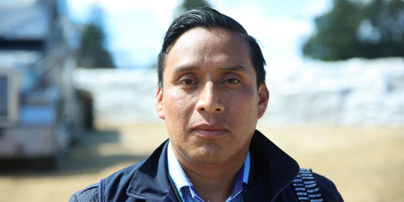 Agricultor de Sololá reconoce que ahora sí se apoya a las comunidades