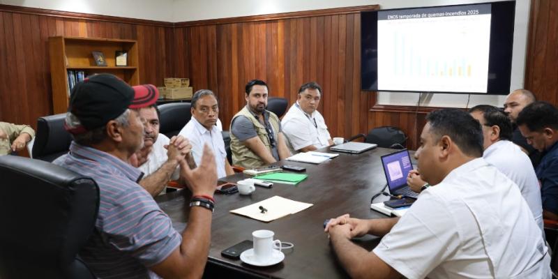 Planifican como enfrentar la temporada de incendios forestales en Petén