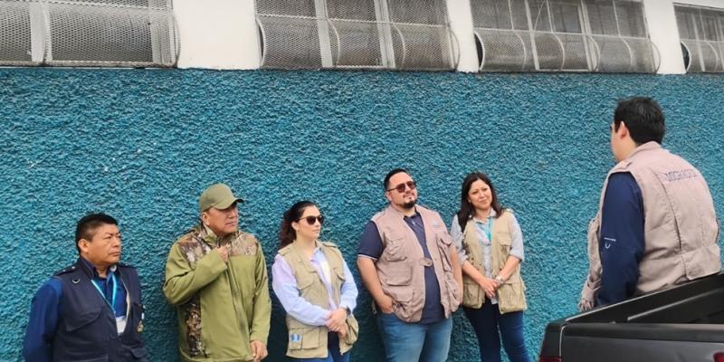 Instituto Guatemalteco de Migración mantiene labor para atender a las personas mexicanas desplazadas en Cuilco