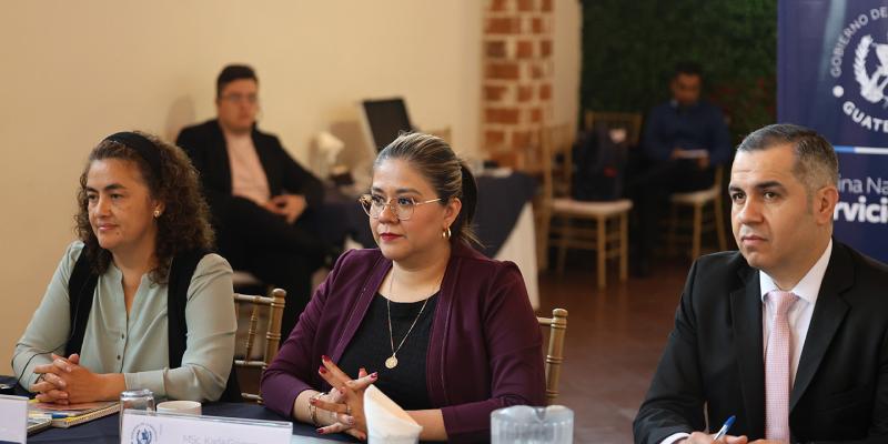 La Directora de la ONSEC participó en los talleres junto el personal de la Institución