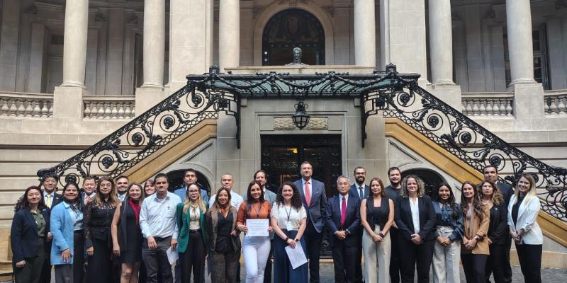 Participantes en el Curso de Gestión de Proyectos de Cooperación Internacional  