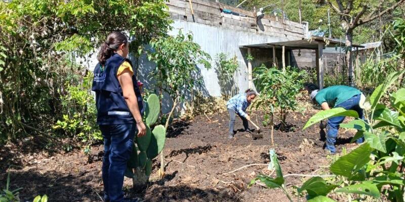 SESAN y MAGA promueven prácticas saludables a familias de niños con desnutrición aguda