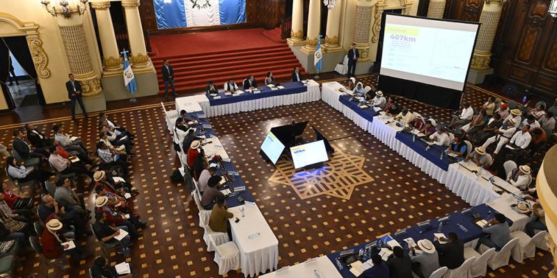 Gobierno reafirma compromiso con los pueblos indígenas en la décimo segunda Asamblea de Diálogo Nacional del Presidente de la República de Guatemala y Autoridades Indígenas y Ancestrales