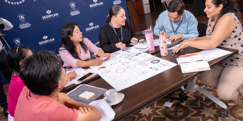 En el taller participó personal de distintas direcciones de SEGEPLAN.