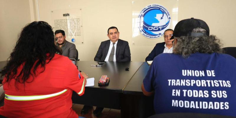 Reunión con transportistas