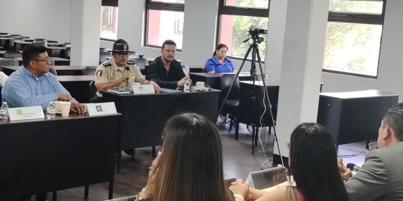 Afinan plan vial para jornadas del CANG en el Parque de la Industria