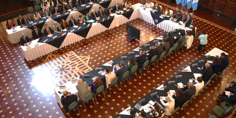 Reunión de alto nivel contó con la participación de los socios cooperantes.