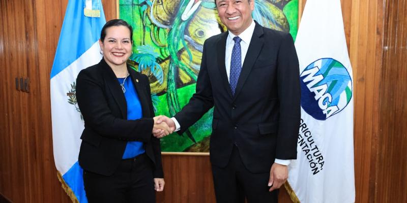 Se fortalece cooperación agrícola entre Guatemala y Perú