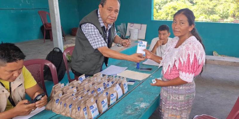 Semillas de hortalizas fortalecen agricultura familiar en Santa Bárbara, Suchitepéquez