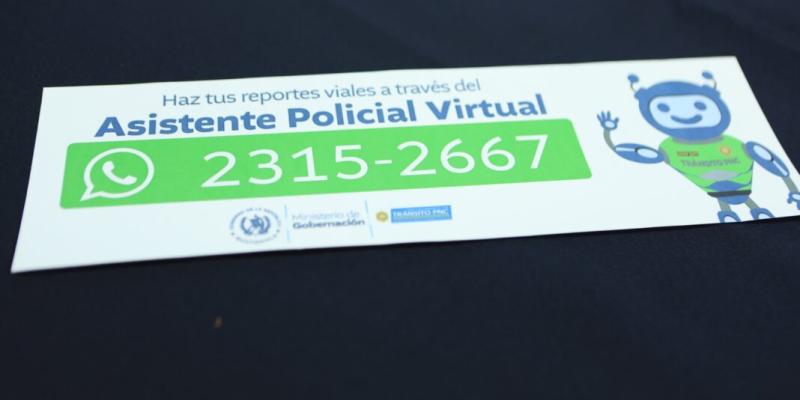 Tránsito PNC fortalece canales de comunicación para atención de emergencias viales