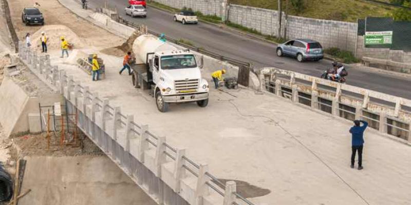 Así van los trabajos en el nuevo puente Tubac al sur de Guatemala