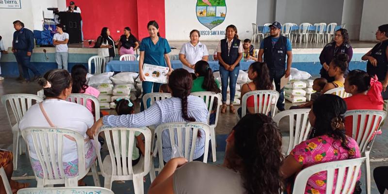 Fortalecen atención y capacitación a familias con niños en desnutrición aguda