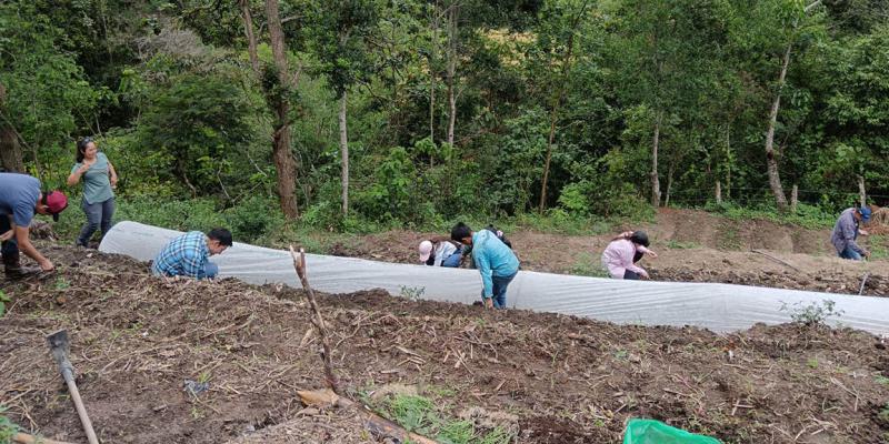 Mano a Mano impulsa el desarrollo de Chiquimula con los huertos comunales 