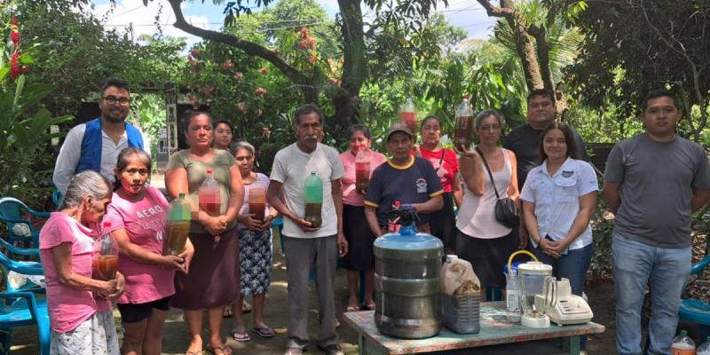 Promueven producción sostenible de cultivos en Suchitepéquez