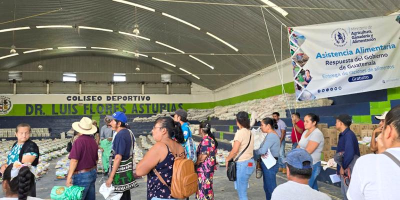 Llevamos alimentos a más 622 mil familias en todo el país