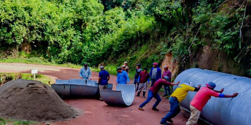 Ampliación de carriles mejora seguridad vial en la carretera Chepitos–Oaxaqueños–Cuilco