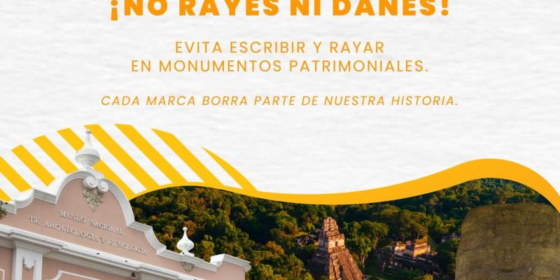 Cuida el patrimonio