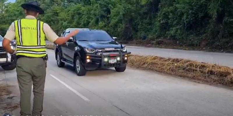 Provial brinda seguridad vial tras derrumbe en el km 51.5 de ruta a El Salvador