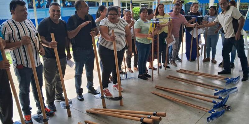En San Pablo, San Marcos se impulsa educación alimentaria con los huertos escolares