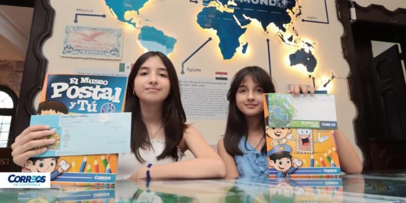 ¡Pequeños Filatelistas al Rescate! Correos de Guatemala celebró el Día del Niño con una actividad especial
