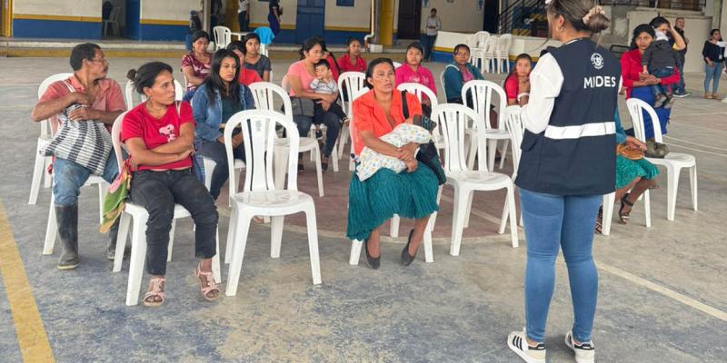 Jornada de nutrición y aprendizaje para madres en Olopa