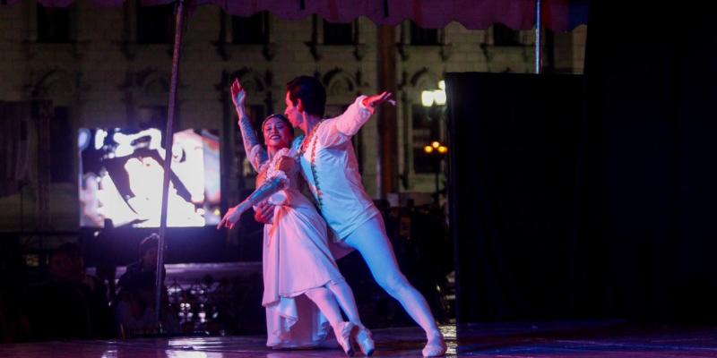 Ballet Nacional de Guatemala clausura el Festival del Centro Histórico